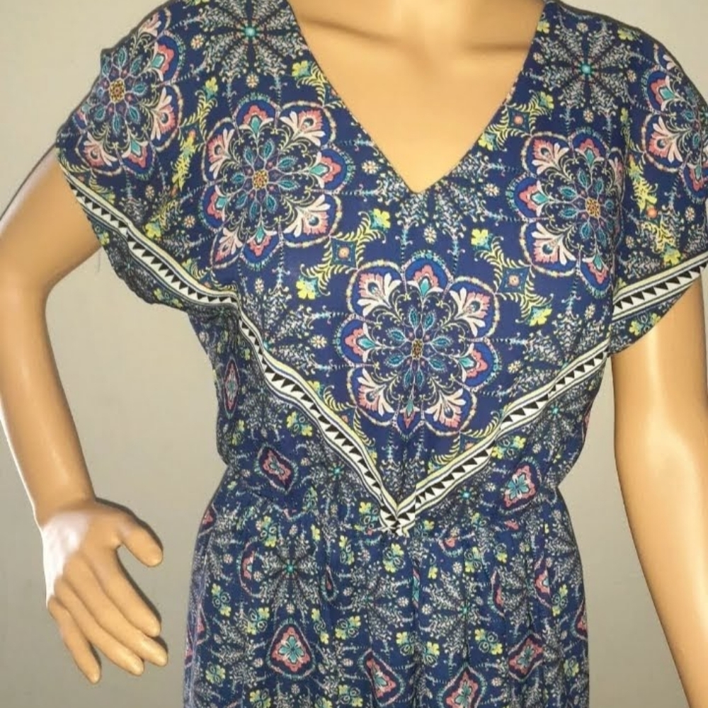 Red camel women's mini  dress